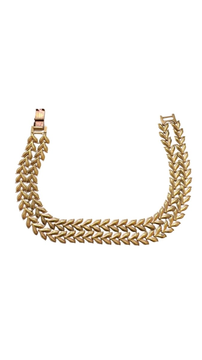 Mid Century Copper Necklace (Vintage) - Made X Hudson