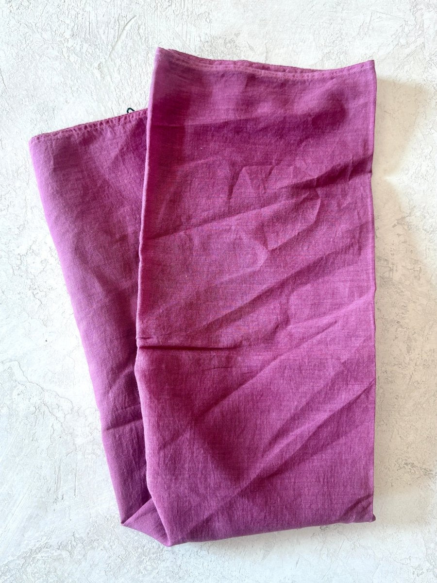 Natural Dyed Cotton Handkerchief (Multiple Styles) - Made X Hudson