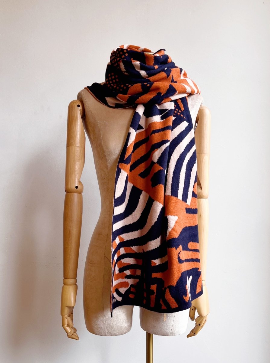 Egyptian Cotton Jacquard Scarves (More Styles & Colors) - Made X Hudson