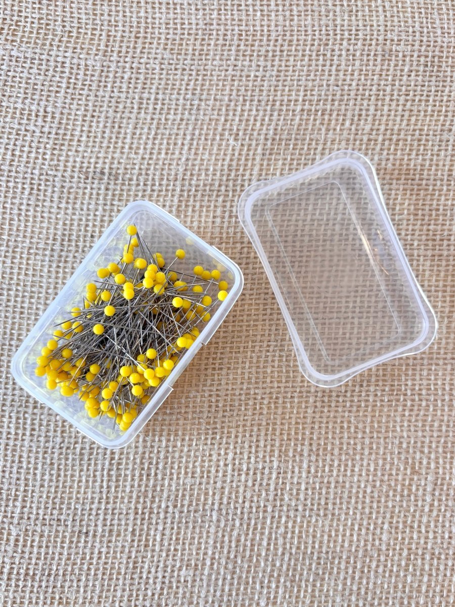 Yellow Sewing Pins - Made X Hudson