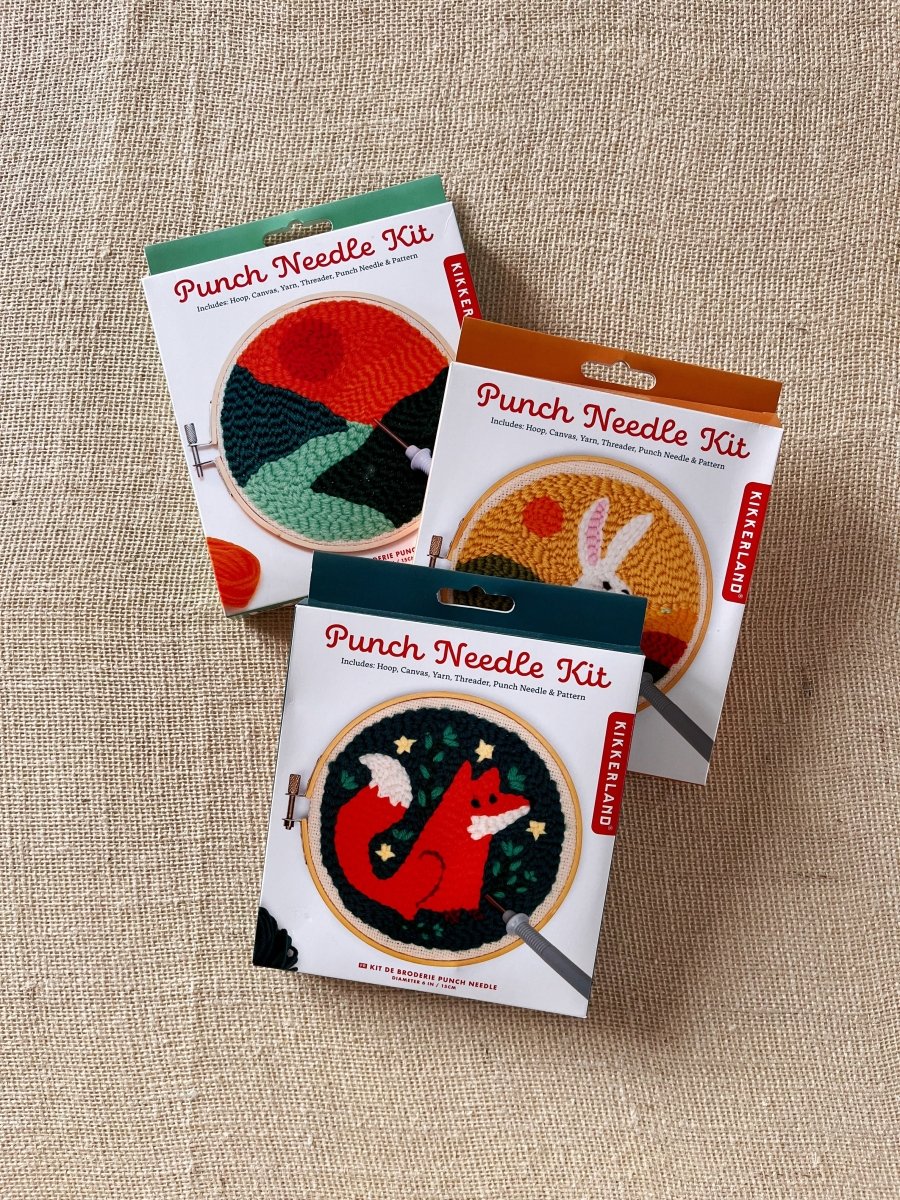 Punch Needle Kit (Multiple Themes) - Made X Hudson