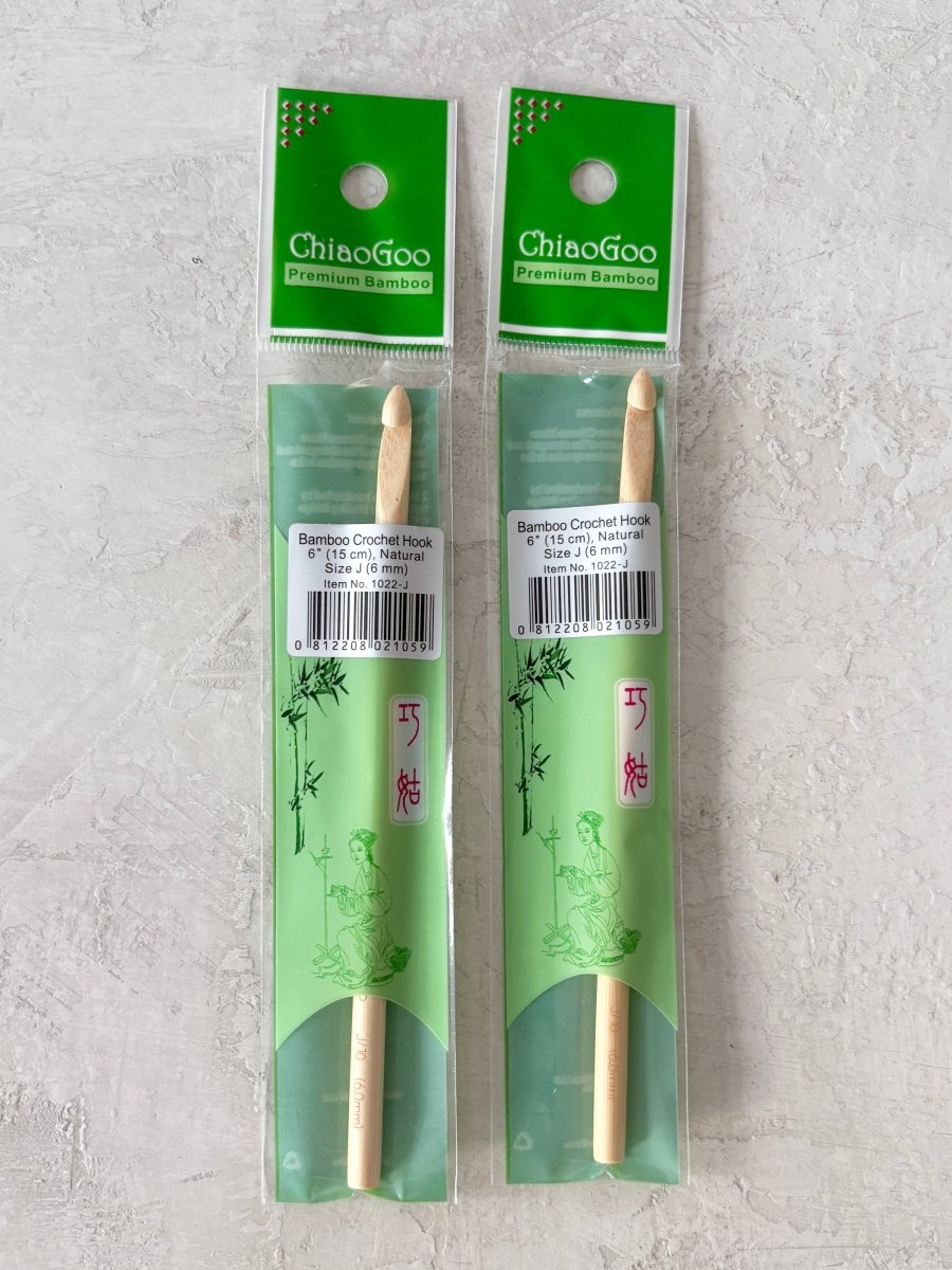 ChiaoGoo | Bamboo Crochet Hook | Single Ended - Made X Hudson