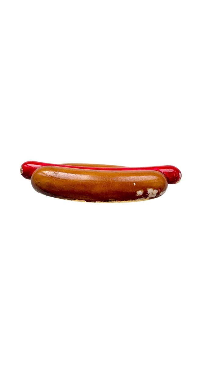 Hot Dog Pin Brooch (Vintage) - Made X Hudson