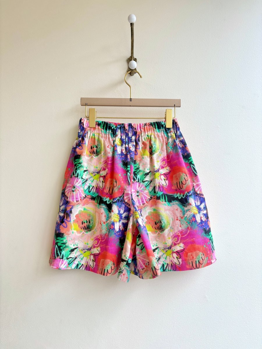 Wildflower Retro Shorts - Made X Hudson