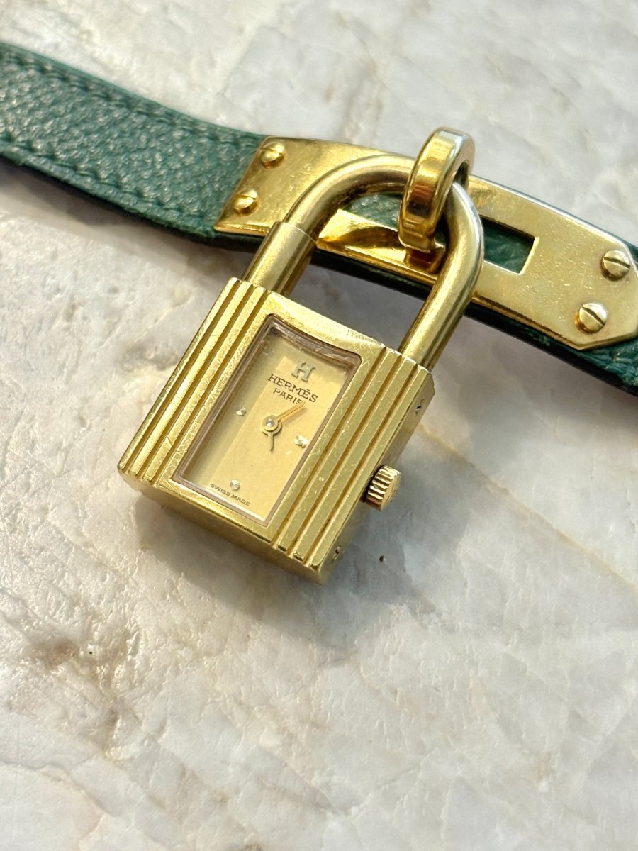 Hermes | Gold Padlock Kelly Watch (Vintage) - Made X Hudson