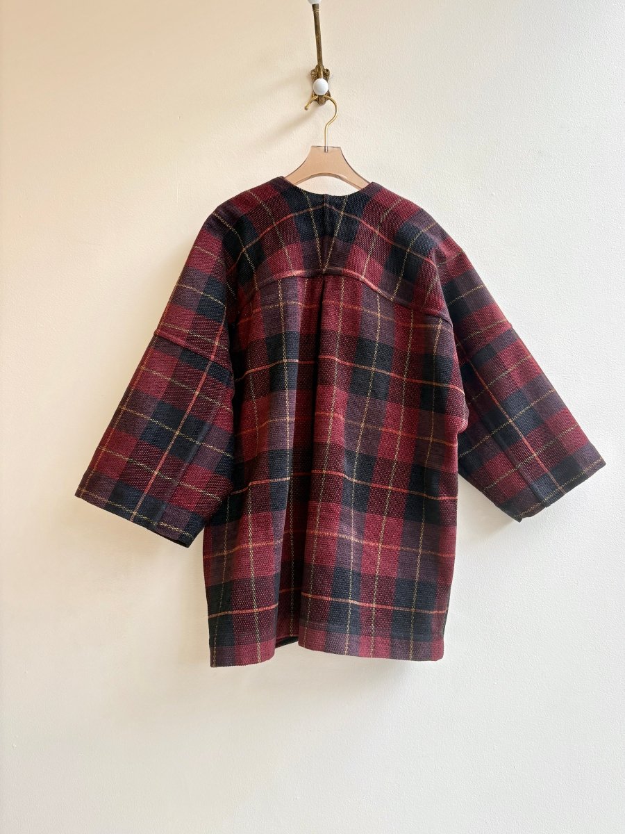 Red Plaid Chore Jacket - Made X Hudson