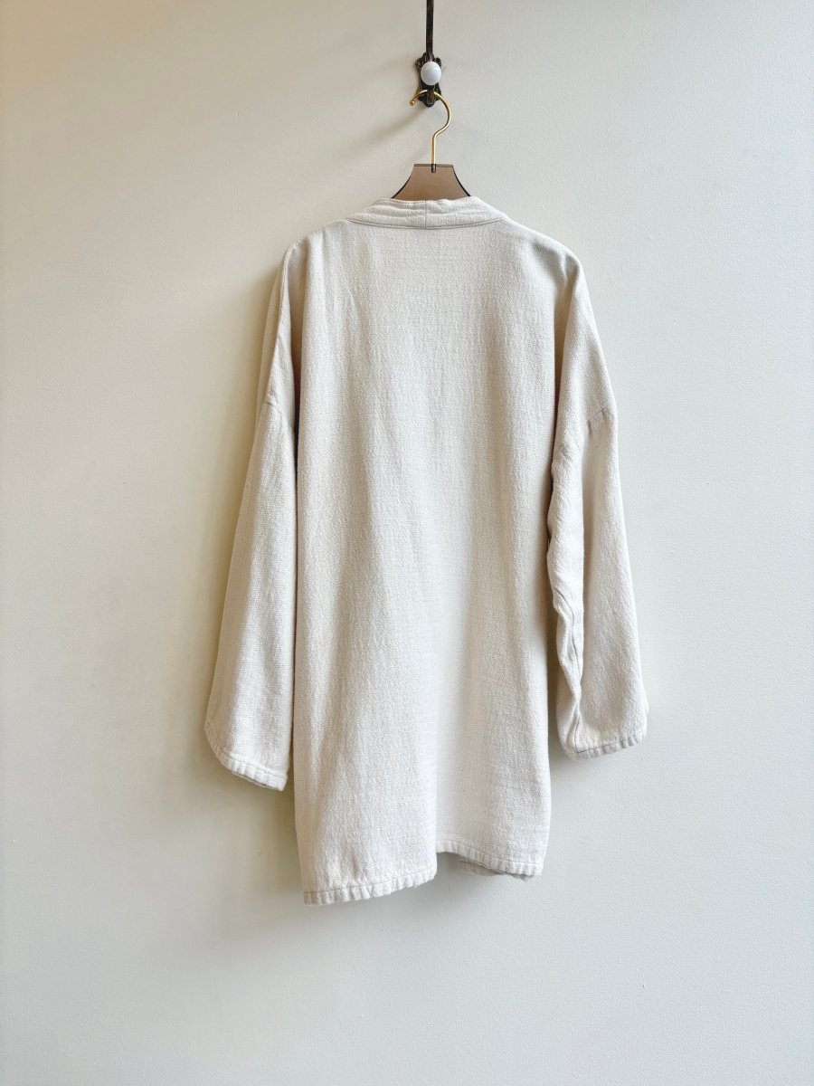 Or Slow | Natural Denim Wrap Jacket (Vintage) - Made X Hudson