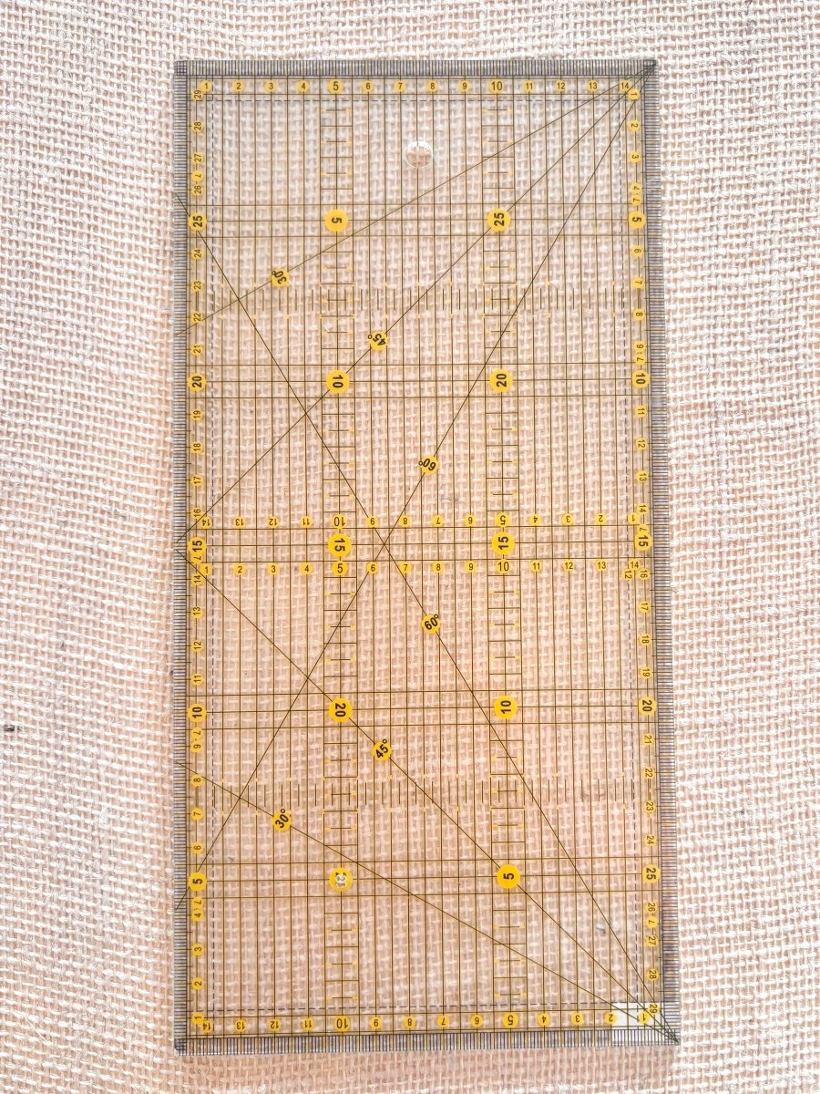 Gridded Quilting Ruler - Made X Hudson
