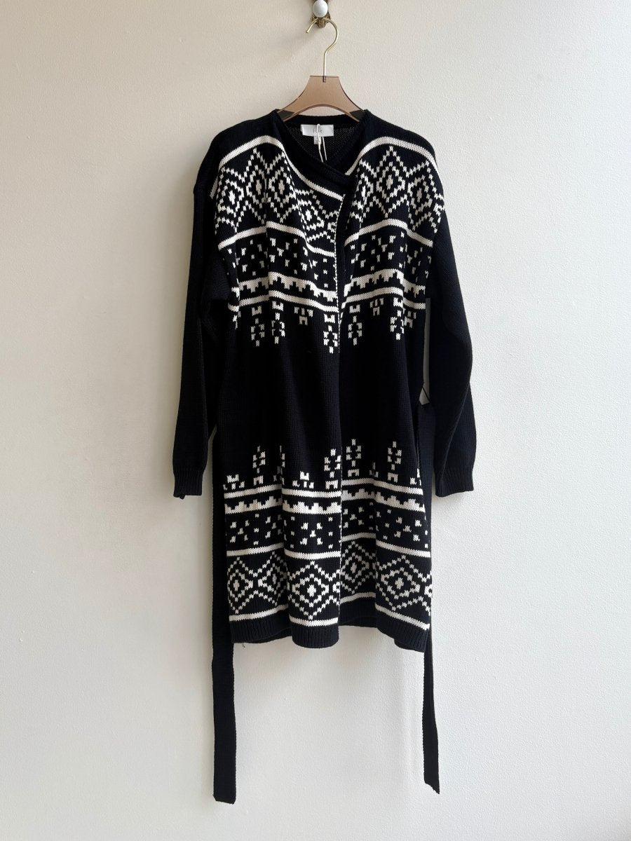 Joie | Black and White Cardigan (Vintage) - Made X Hudson