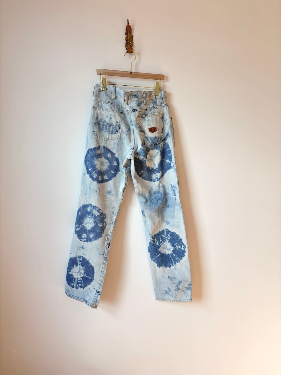 "Avery" Jeans Distressed Wash Denim (Reworked) - Made X Hudson
