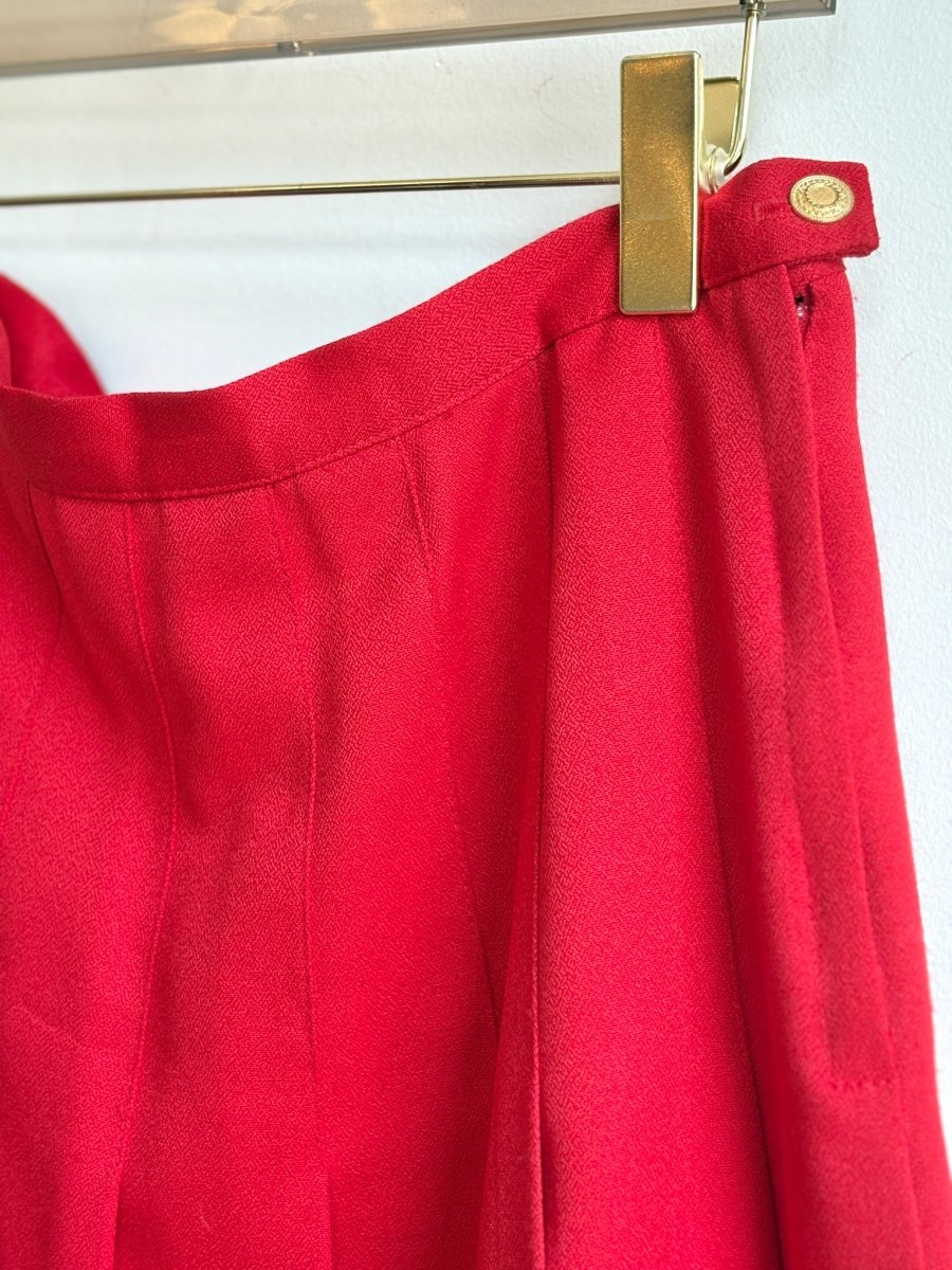 Briggs | Red Knit Kilt (Vintage) - Made X Hudson