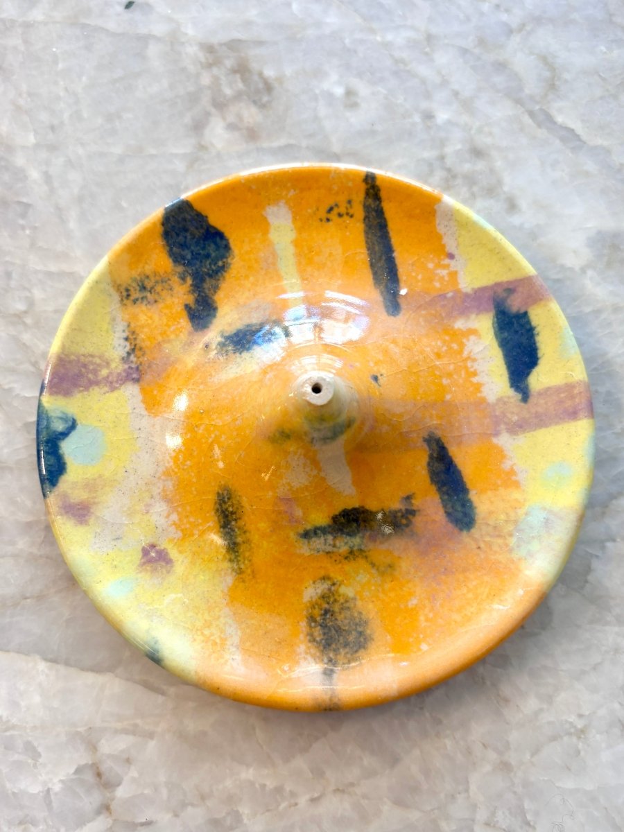 Yellow & Orange Incense Holder - Made X Hudson
