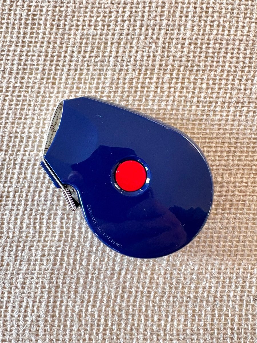 Navy Blue Retractable Measuring Tape - Made X Hudson
