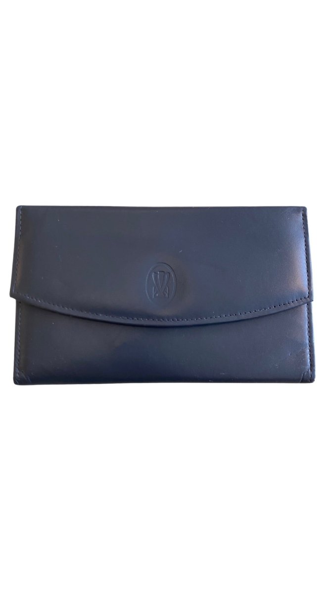 Princess Gardner | Black Wallet w/ Coin Case (Vintage) - Made X Hudson
