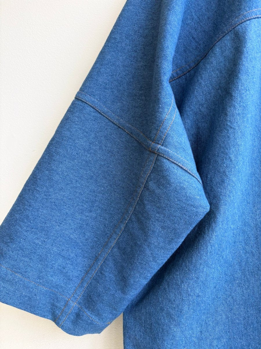 Light Wash Denim Chore Jacket - Made X Hudson