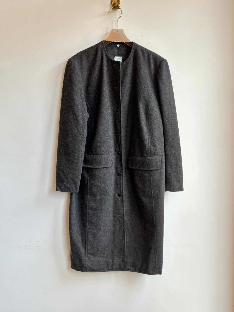 Balloon Paris | Charcoal Wool Jacket (Vintage) - Made X Hudson