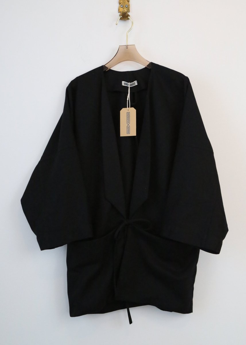 Black Twill Chore Jacket - Made X Hudson