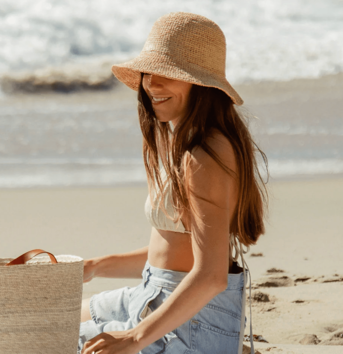 Blemar Straw Hat (Natural) - Made X Hudson