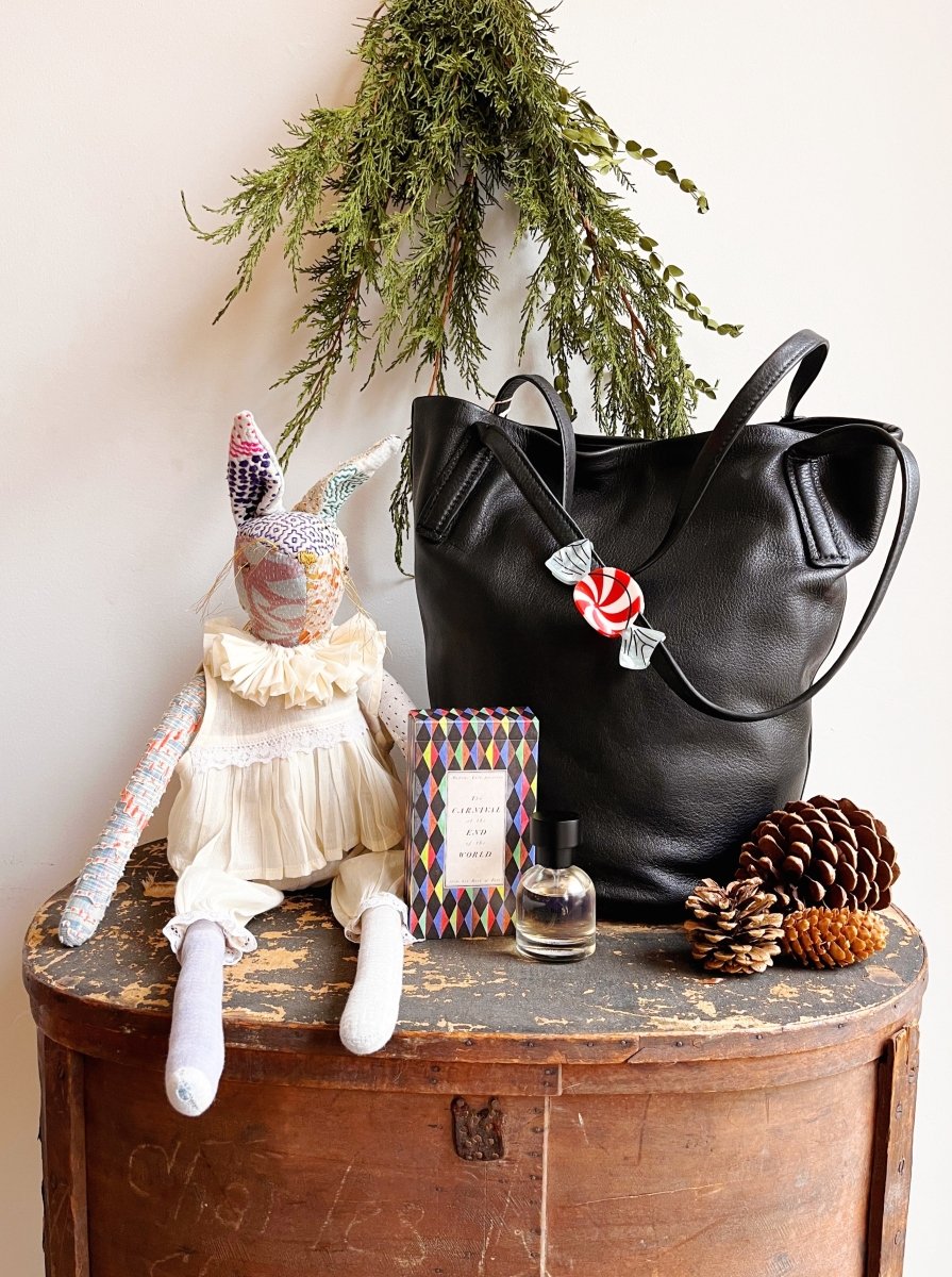 Kantha Ruffle Bunny Cotton Art Doll | Multiple Colors - Made X Hudson