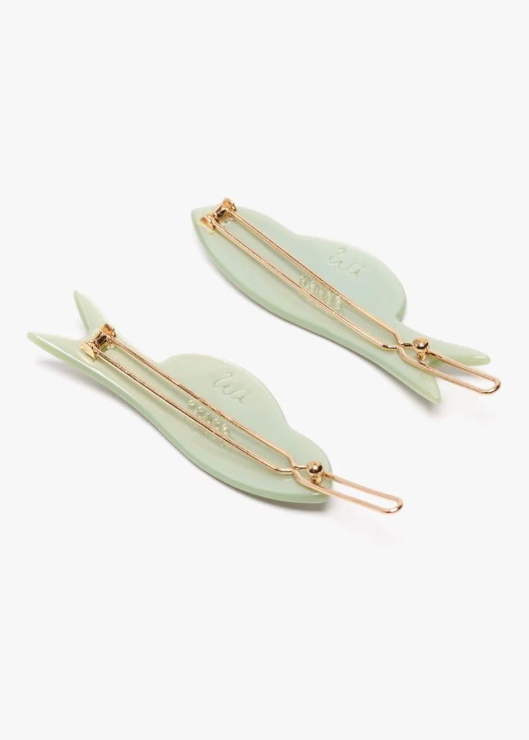 Jade Fish Barrette Hair Clip - Made X Hudson
