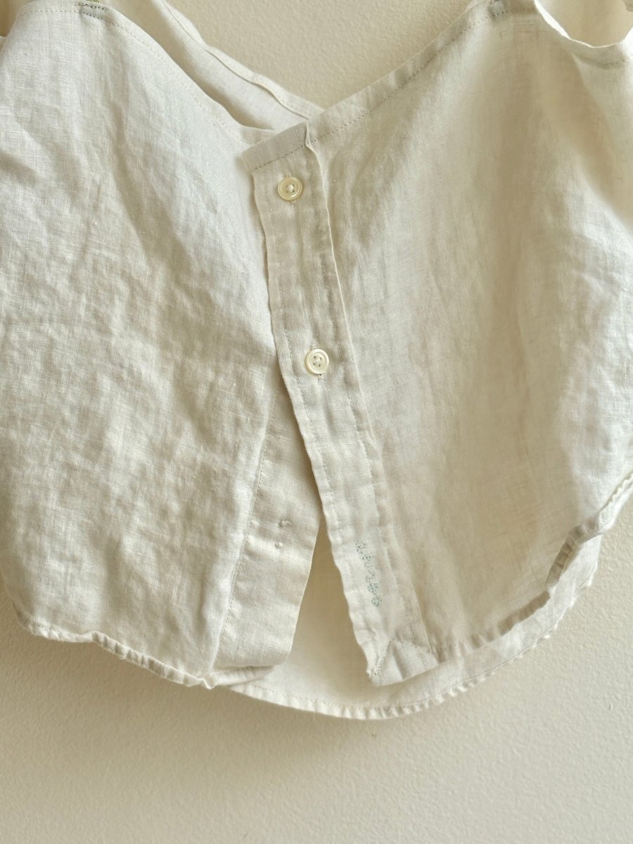 Natural and Green Ties Costa Top (Reworked) - Made X Hudson