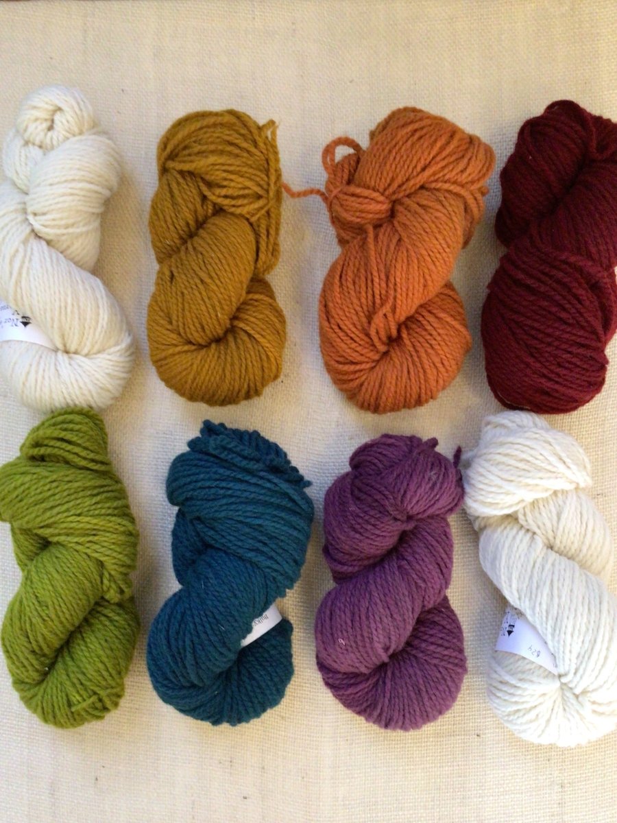 Nor’Easter Yarns Bulky 2 - Ply | 100% Wool | Bulky (Multiple Colors) - Made X Hudson