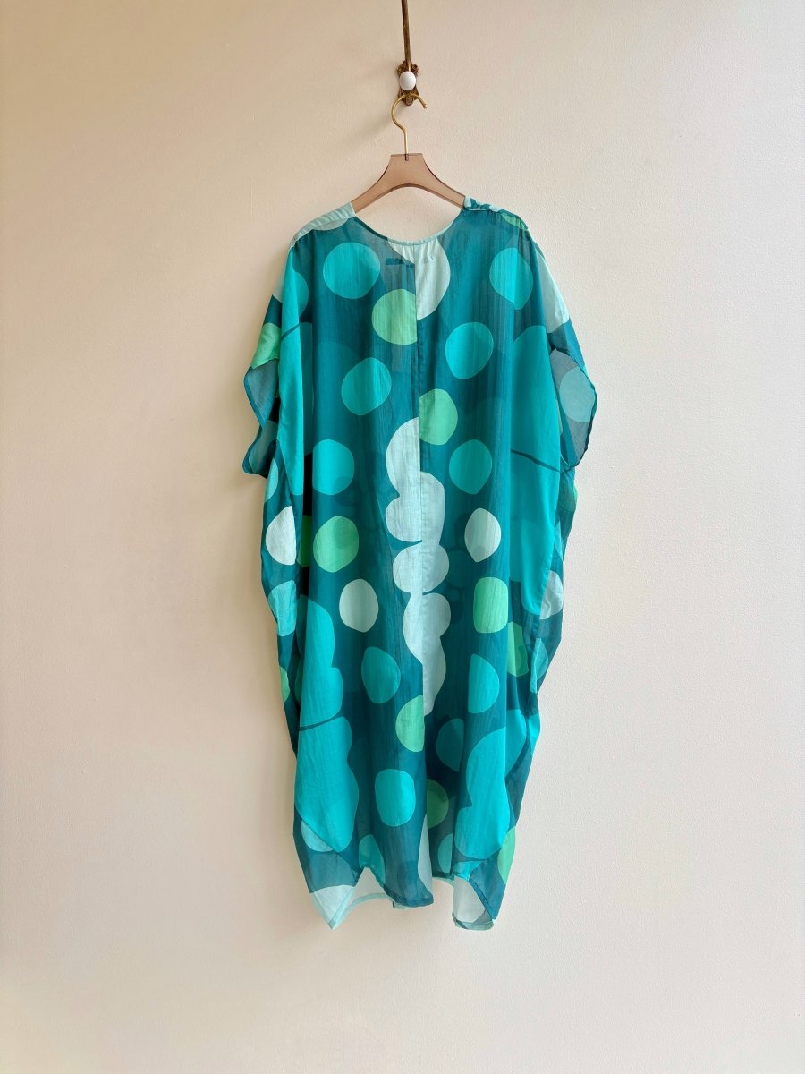 Ocean Jumbo Pareo Print Kaftan - Made X Hudson