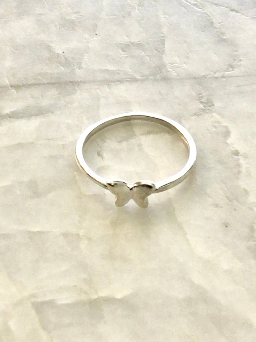Solid Gold or Silver Butterfly Ring - Made X Hudson