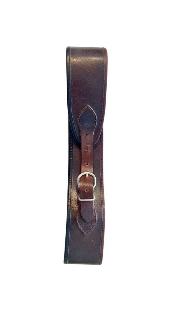 80’s Lasso Brown Leather Corset Belt (Vintage) - Made X Hudson
