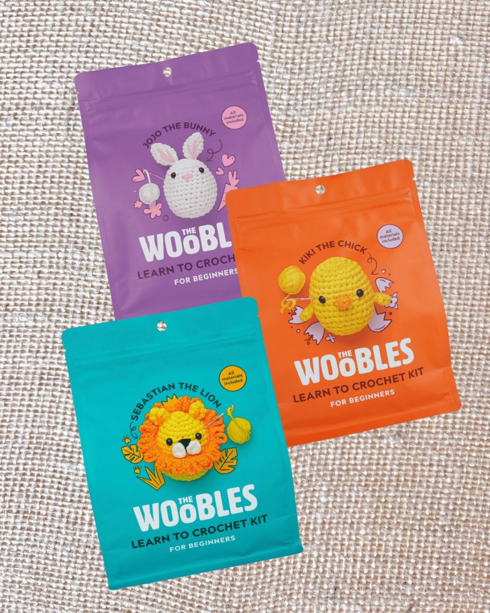The Woobles Crochet Kits (Multiple Styles) - Made X Hudson