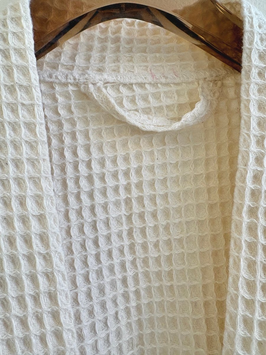 Organic Cotton Waffle Robe - Made X Hudson