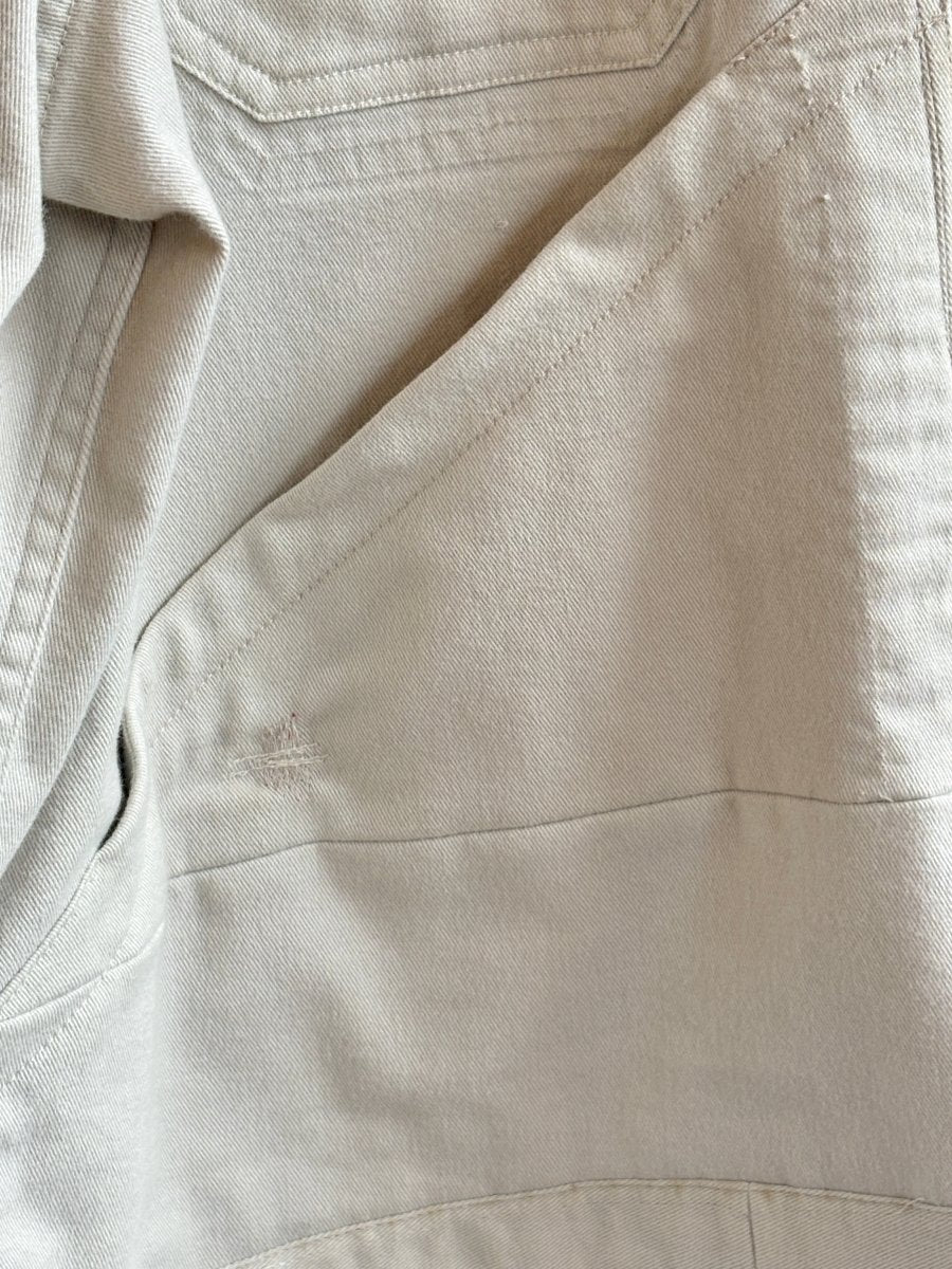 Multi - Pocket Cotton Twill Patchwork Shirtjacket (Reworked) - Made X Hudson