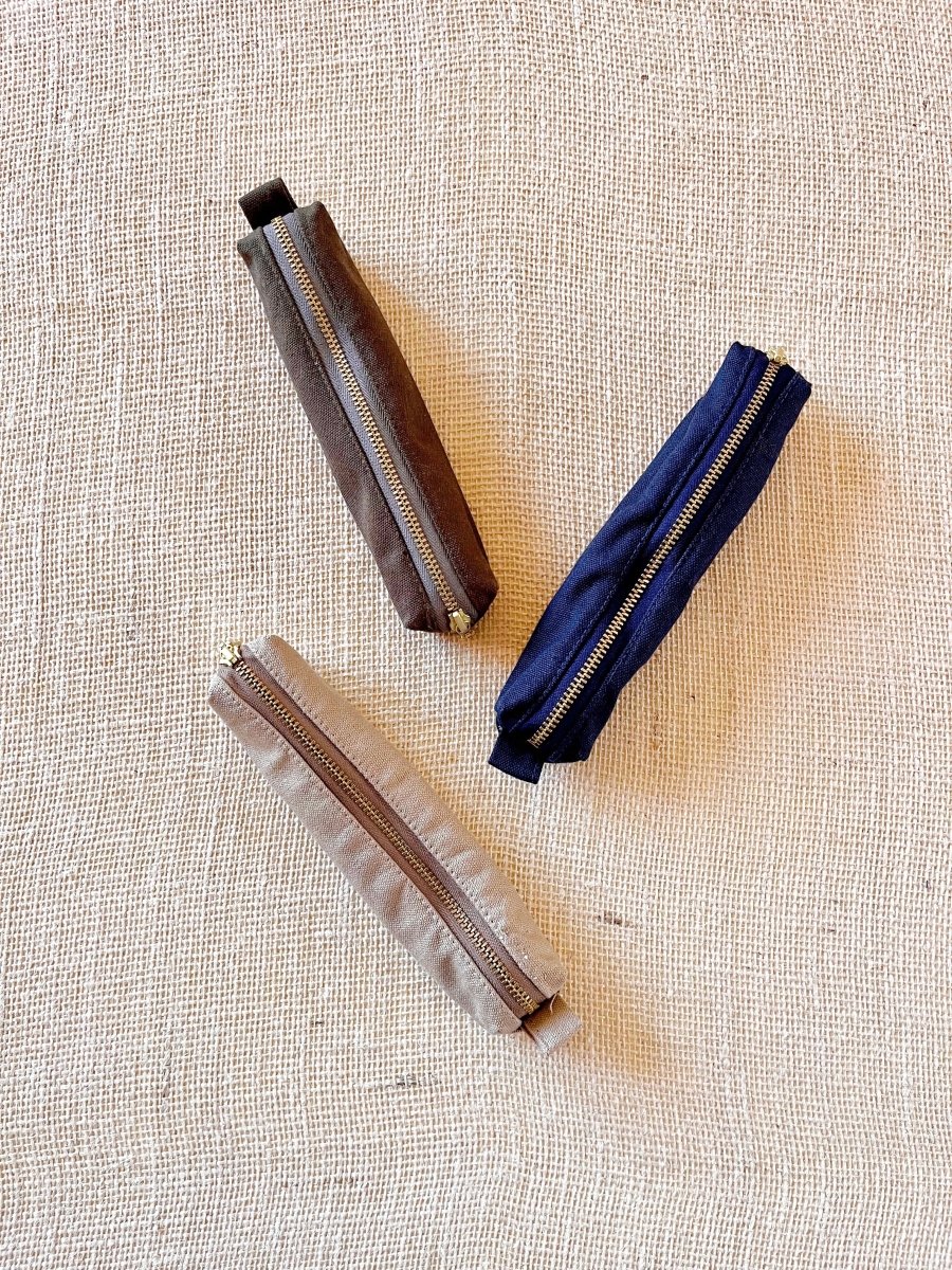 7" Zippered Pencil Pouch (Multiple Colors) - Made X Hudson