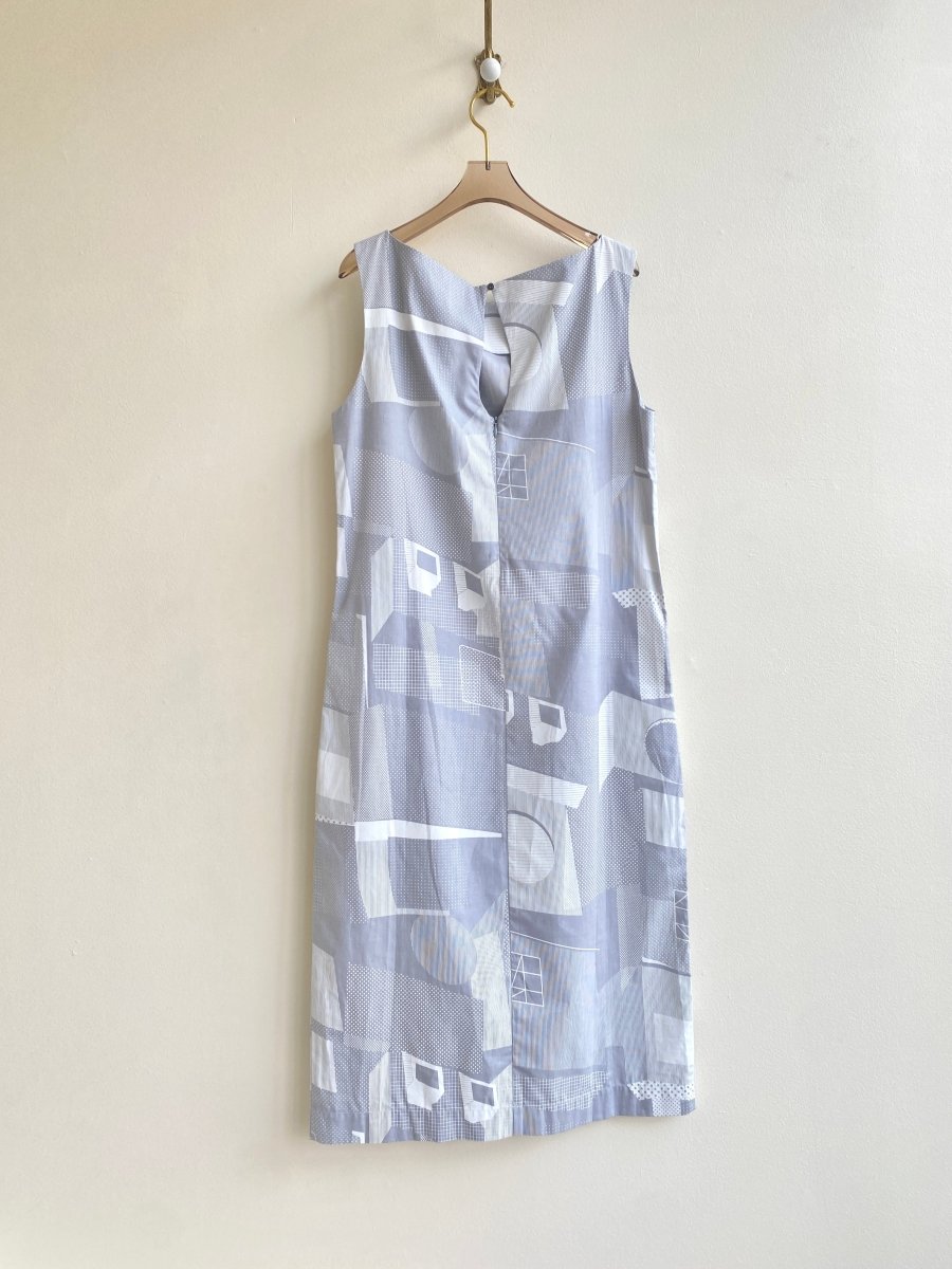 Light Grey Keyhole Back Dress - Made X Hudson