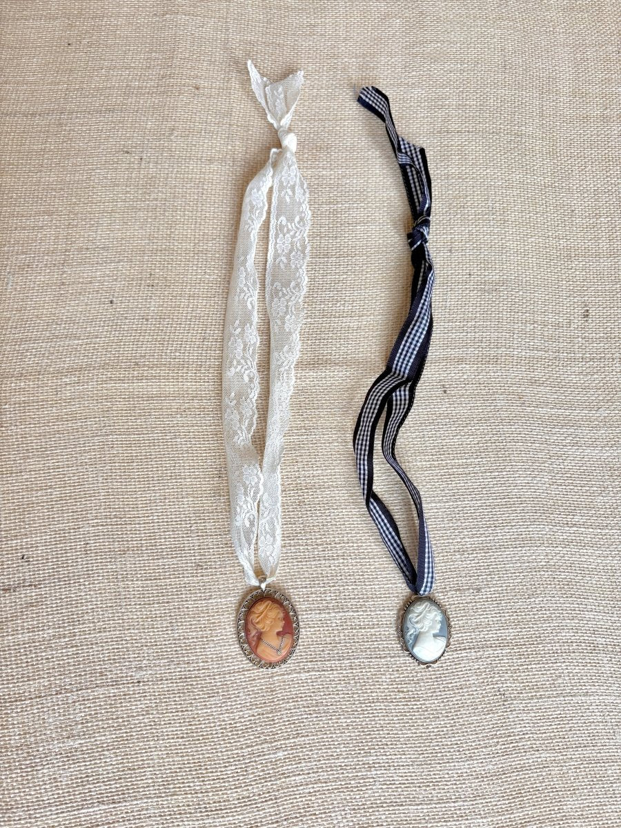 Cameo Ribbon Pendant - Made X Hudson