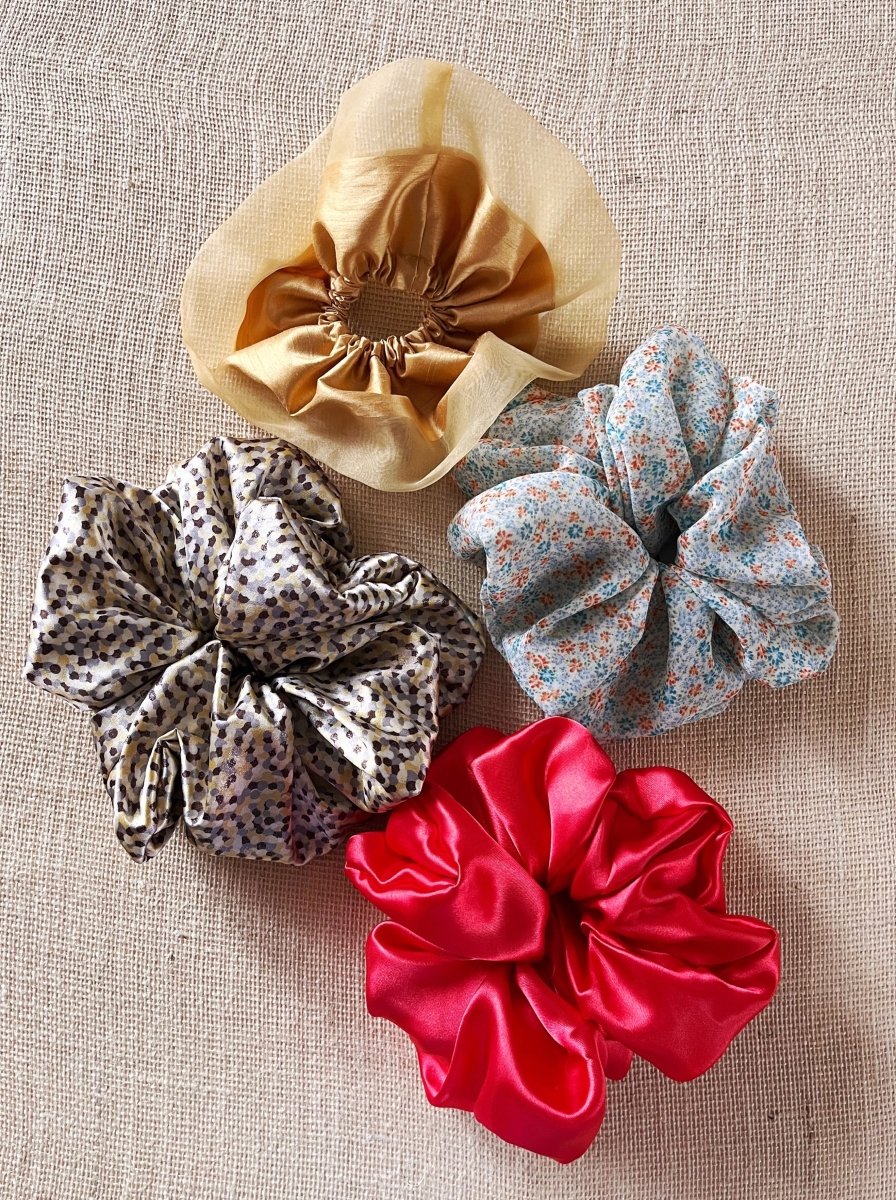 Silk Satin Scrunchie (Multiple Colors) - Made X Hudson