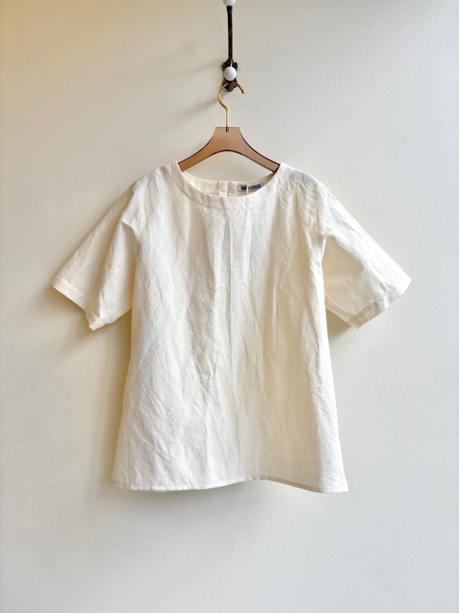 Ivory Cotton Everyday Top - Made X Hudson