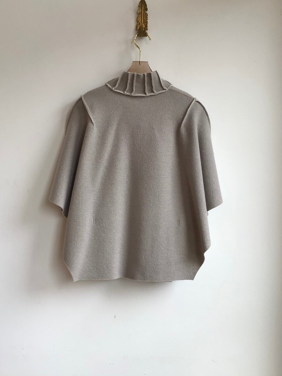 Light Grey 2T 2 Pleat Adjustable Caplet - Made X Hudson