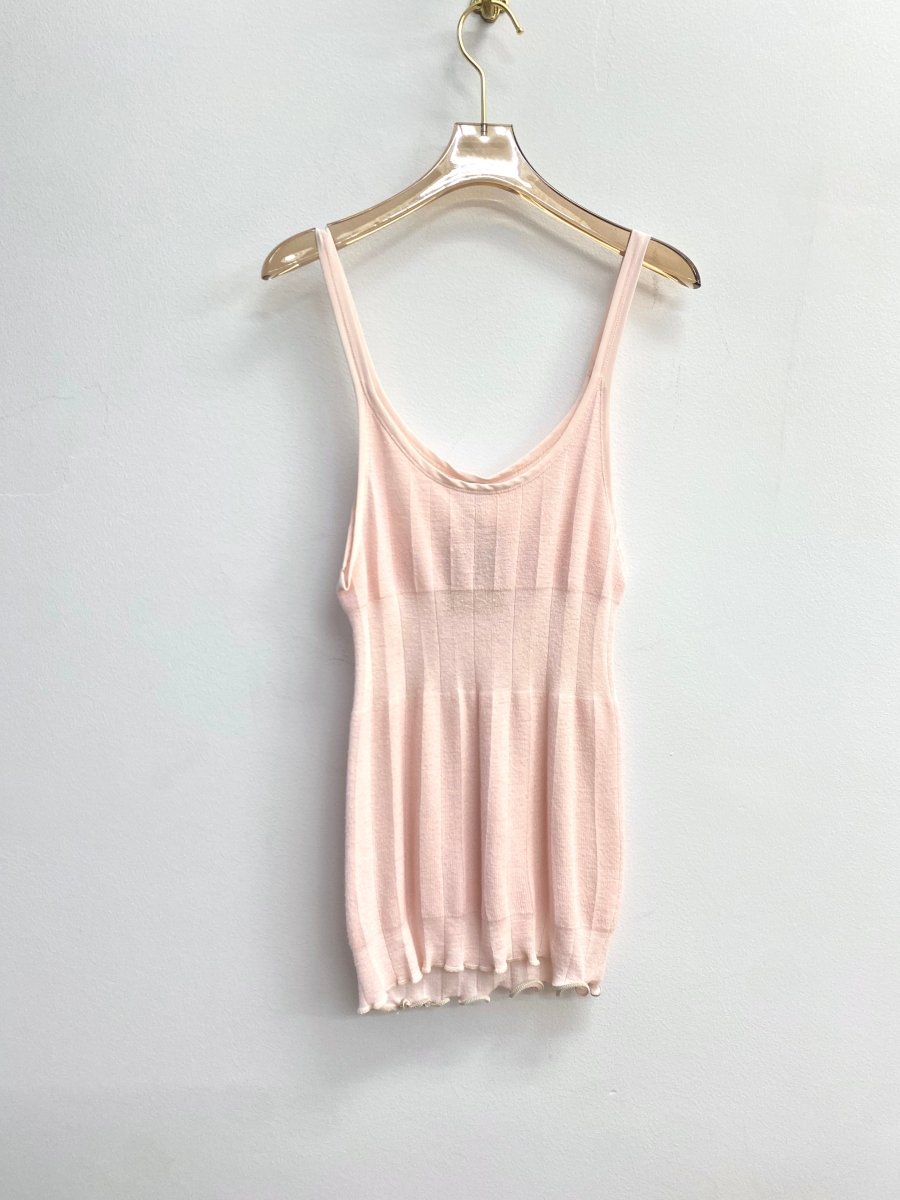 Carters | Pink Knit Tank (Vintage) - Made X Hudson