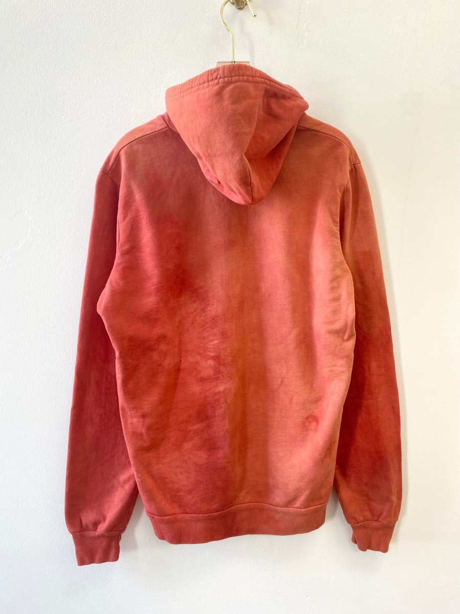 Red Marbled Hoodie (Reworked) - Made X Hudson