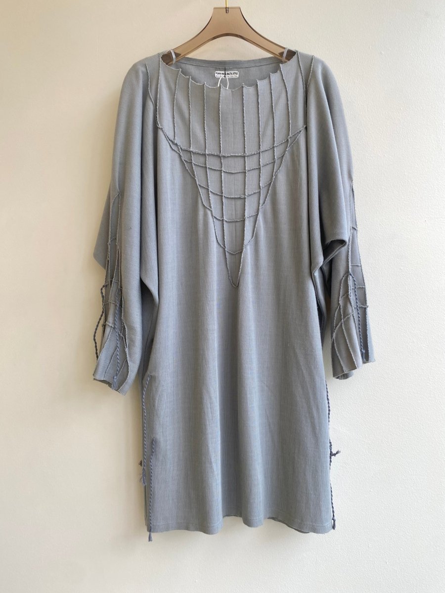 Grey Dolman Dress - Made X Hudson