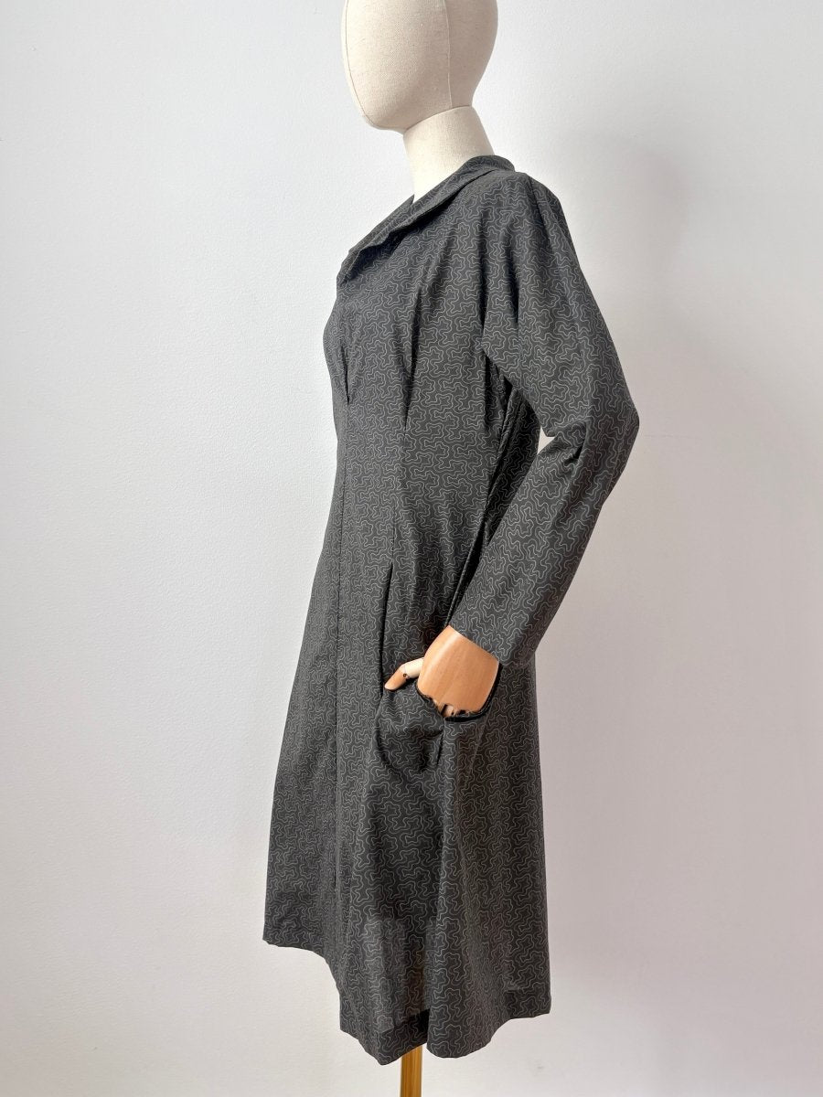 Ulrike Tunic in Lebanon Valley Etching Print - Made X Hudson