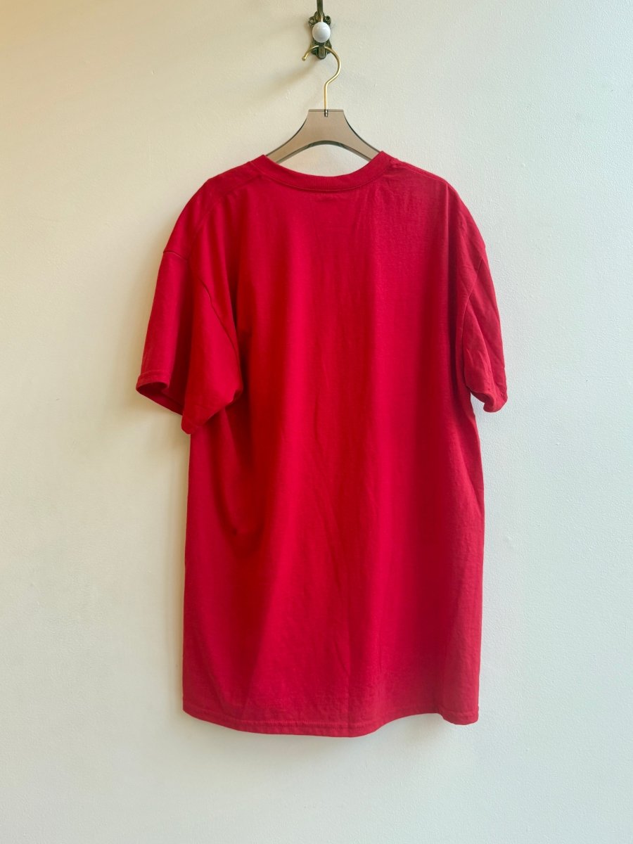 Rosemary Cyanotype Red T-Shirt (Reworked) - Made X Hudson