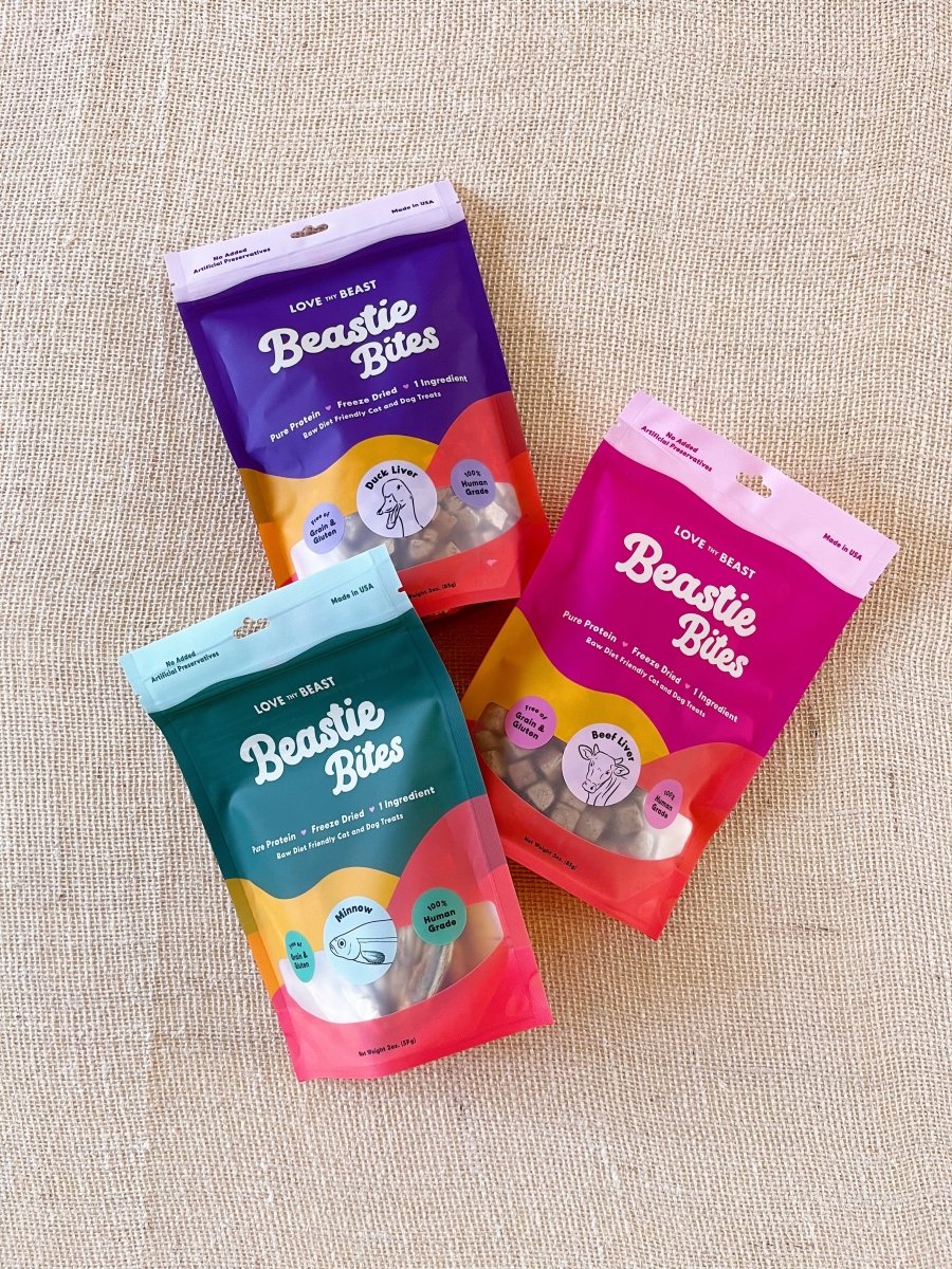 Beastie Bites | Freeze Dried Cat & Dog Treats (Multiple Flavors) - Made X Hudson