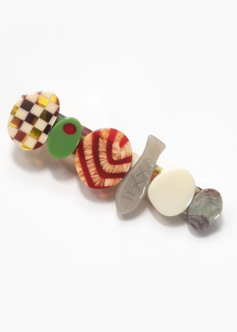 Hors D’oeuvre Alligator Hair Clip - Made X Hudson