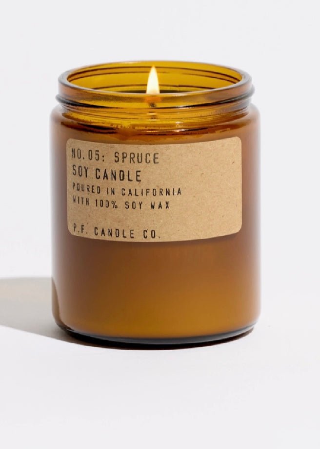 P.F Candle Co. Standard Soy Candle | Spruce - Made X Hudson