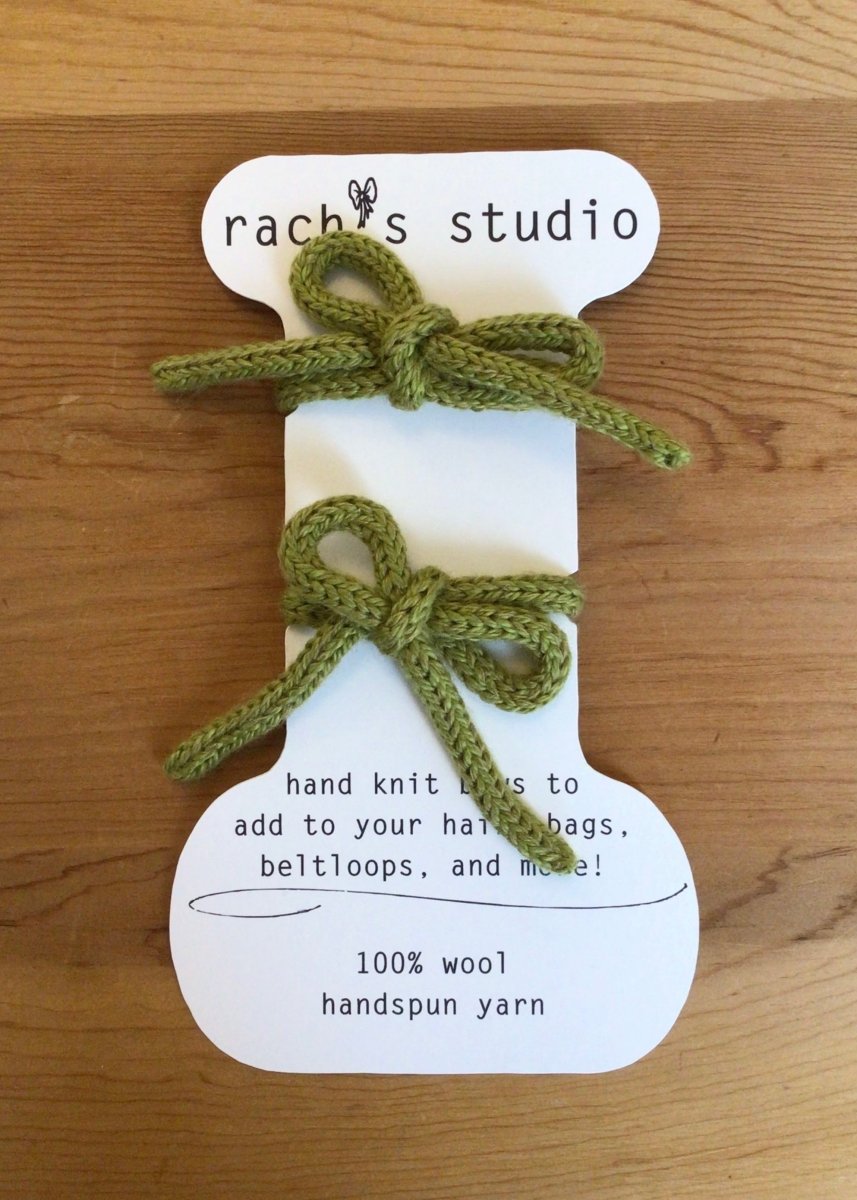 Knitted Hair Bow Ties (Multiple Colors) - Made X Hudson