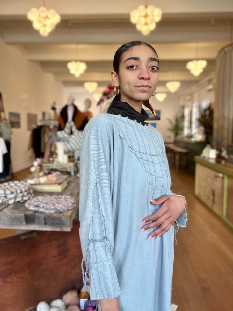 Grey Dolman Dress - Made X Hudson