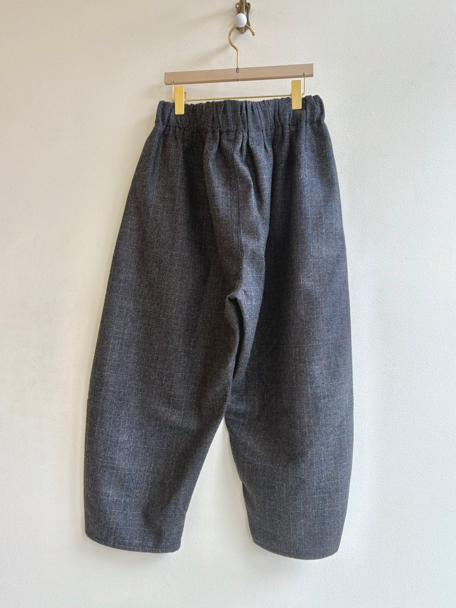 Shadow Plaid Wool Studio Pant - Made X Hudson