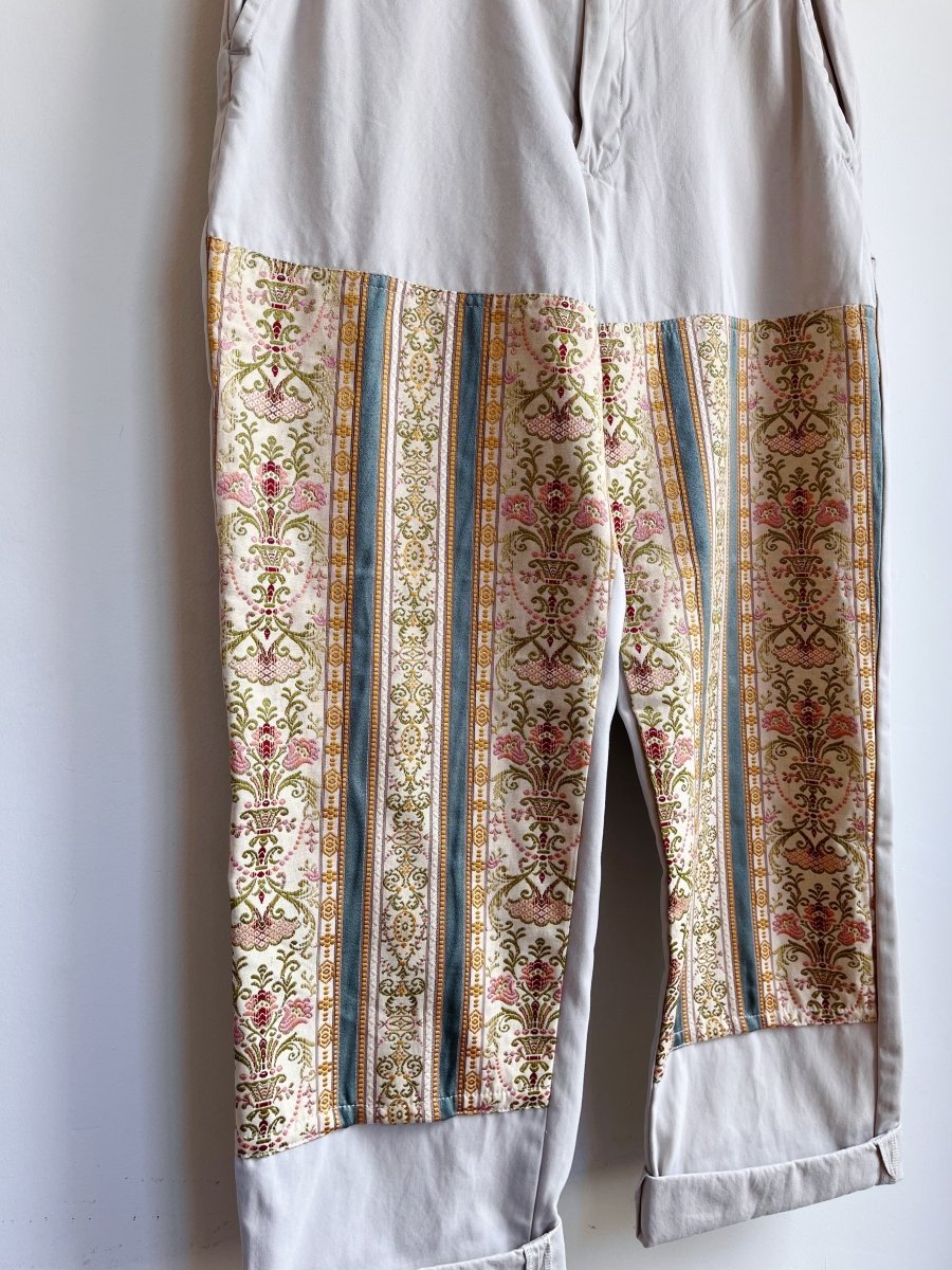 Silk Upholstery Double Knee Chino Pant | Multiple Sizes (Reworked) - Made X Hudson